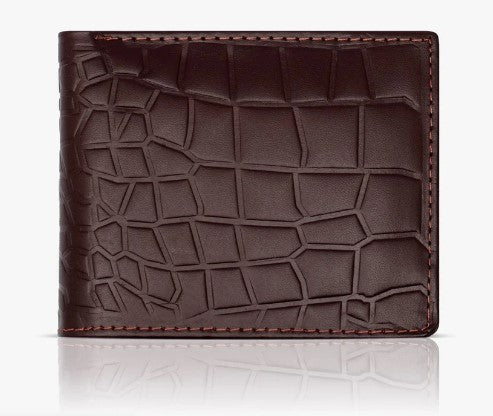 Crocodile Pattern - Crazy Horse leather