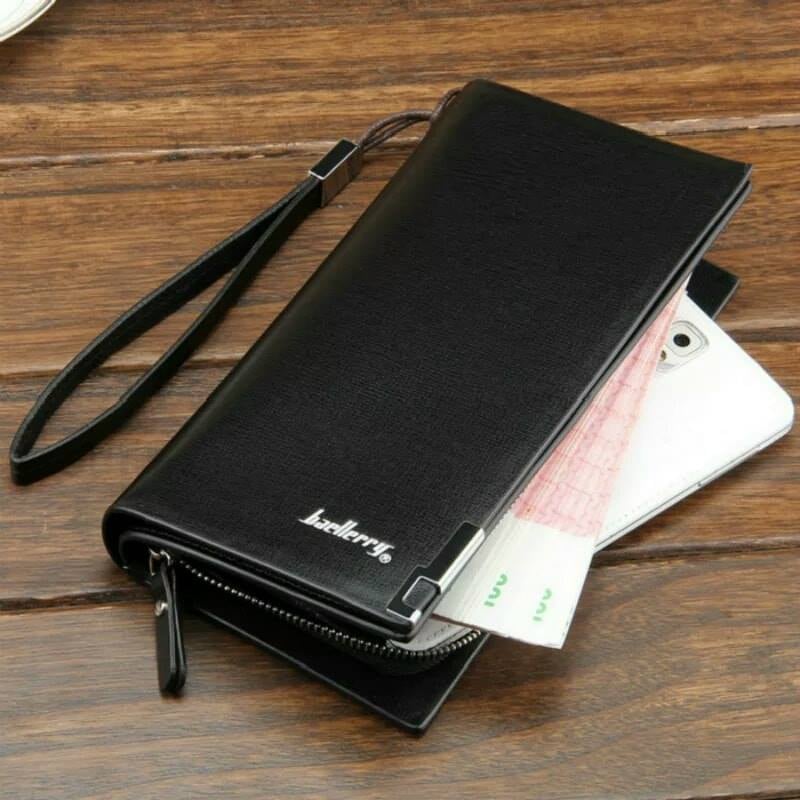 Product details of Baellerry Long Wallet Clutch Bag Card Holder for men Slim wallet for boys/Best Mobile Wallet /Genuine PU Leather