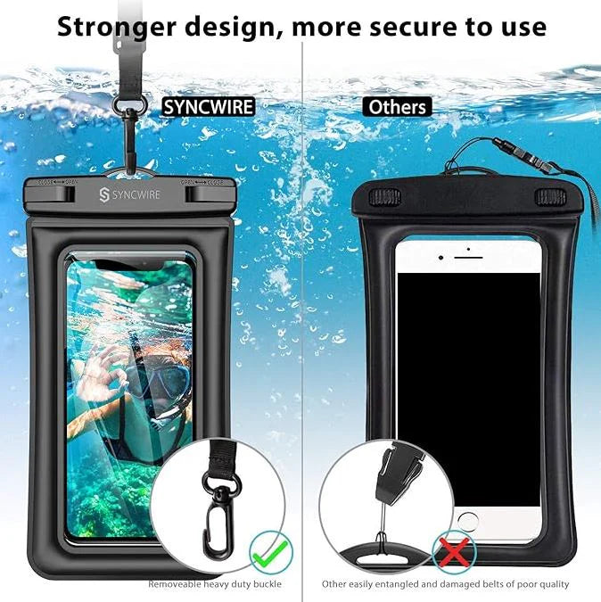 Water proof Transparent Mobile cover for Safety And Swimming Pool💦