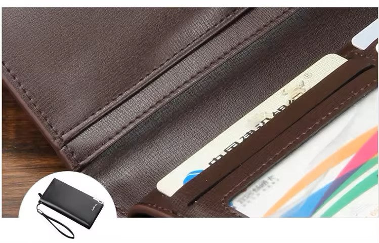 Product details of Baellerry Long Wallet Clutch Bag Card Holder for men Slim wallet for boys/Best Mobile Wallet /Genuine PU Leather