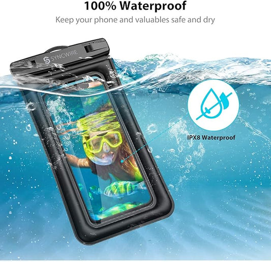 Water proof Transparent Mobile cover for Safety And Swimming Pool💦